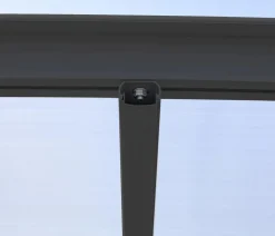 Westmann Aluminium-Carport Helsinki, ca. B305/H232/T503 cm