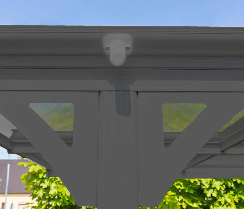 Westmann Aluminium-Carport Helsinki, ca. B305/H232/T503 cm