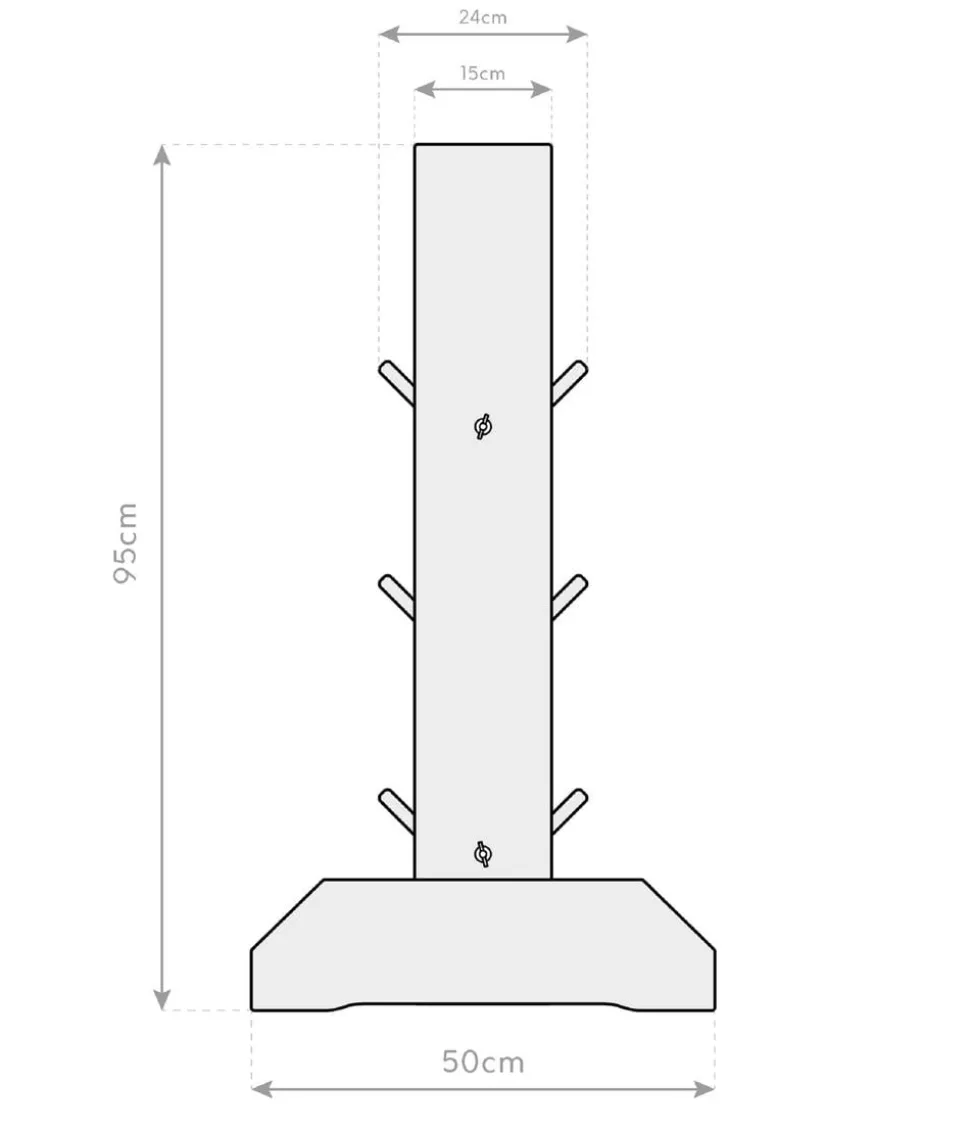 Westmann Kräuterregal Viktoria, ca. B80/H95/T50 cm