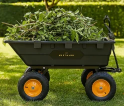 Westmann Kunststoff-Gartenwagen mit Kippfunktion Prakta L