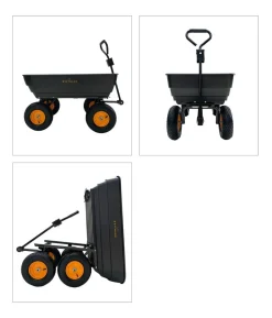 Westmann Kunststoff-Gartenwagen mit Kippfunktion Prakta M