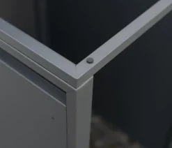 Westmann Mülltonnenverkleidung Kubus 3er Box, ca. B200/H116/T80 cm