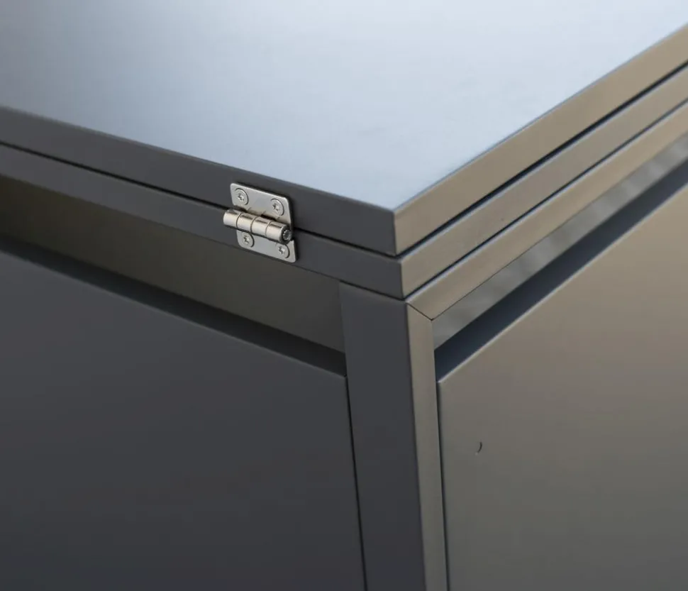 Westmann Mülltonnenverkleidung Kubus 4er Box, ca. B264/H116/T80 cm