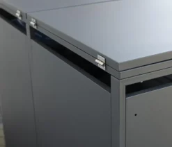 Westmann Mülltonnenverkleidung Planum 2er Box, ca. B170/H120/T90 cm
