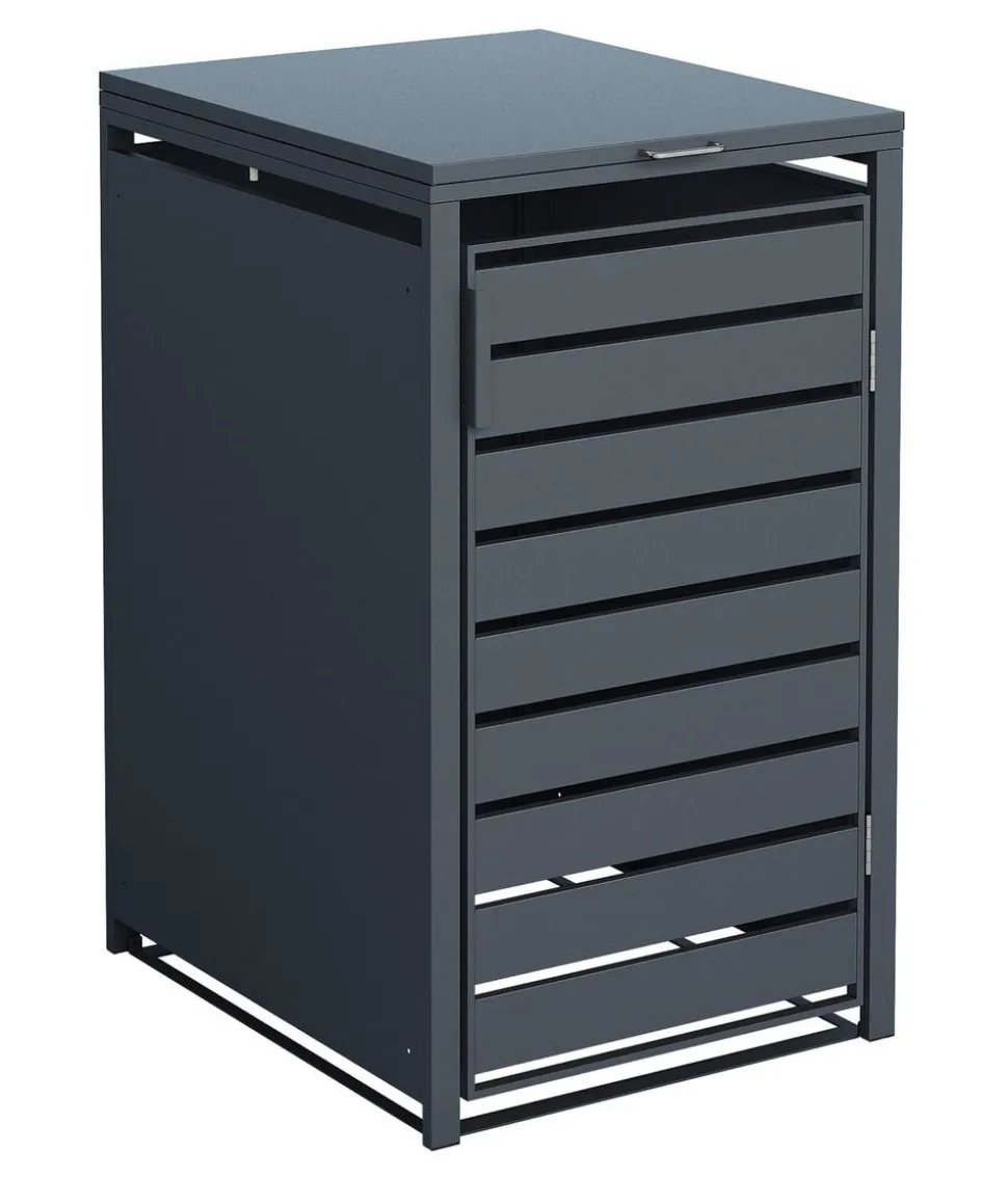 Westmann Mülltonnenverkleidung Kubus 1er Box, ca. B68/H116/T80 cm