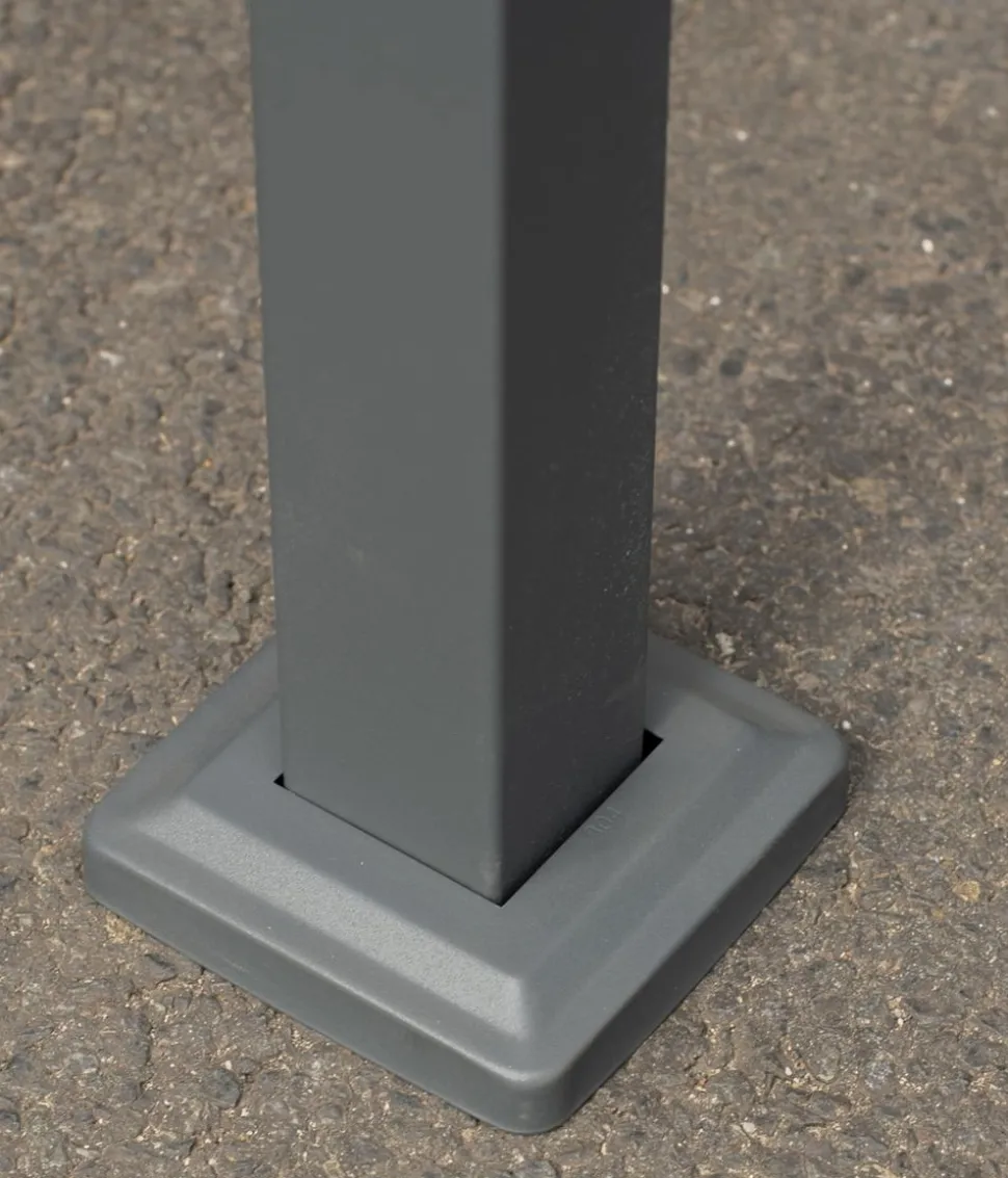Westmann Mülltonnenverkleidung Planum 3er Box, ca. B250/H120/T90 cm