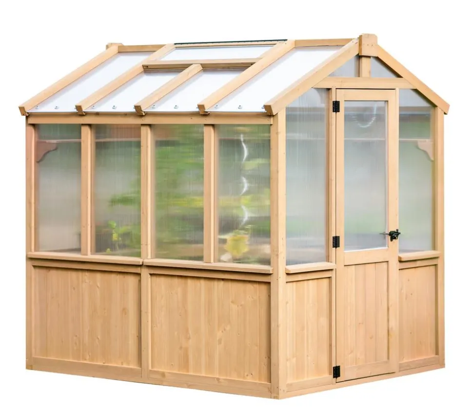 Westmann Zedernholz-Gewächshaus Paul, ca. B190/H237/T232,50 cm