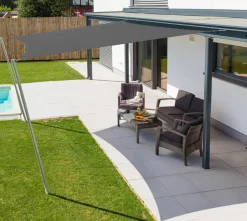 Windhager Sonnensegel Cannes, quadratisch, ca. B400/T400 cm