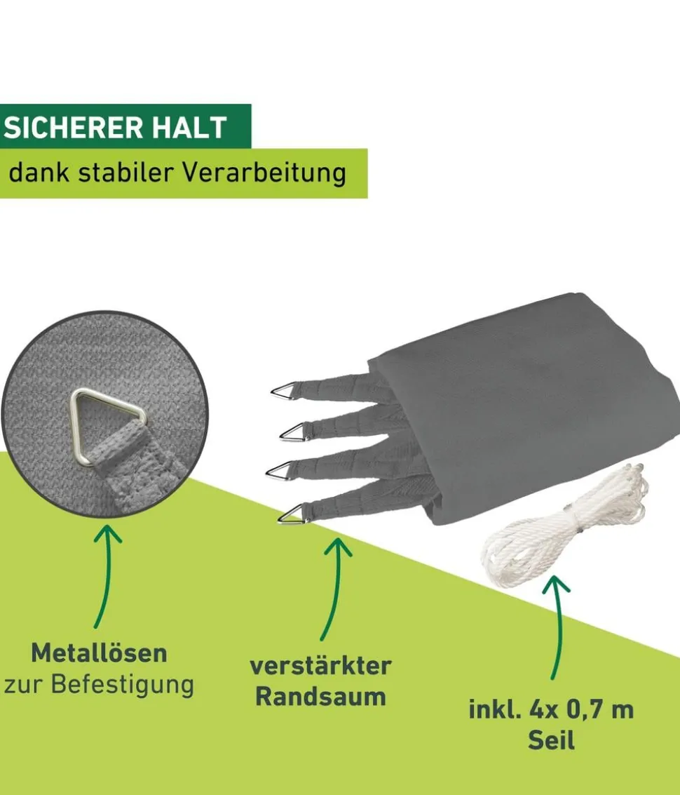 Windhager Sonnensegel Capri, rechteckig, ca. B400/T300 cm