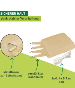 Windhager Sonnensegel Capri, rechteckig, ca. B400/T300 cm