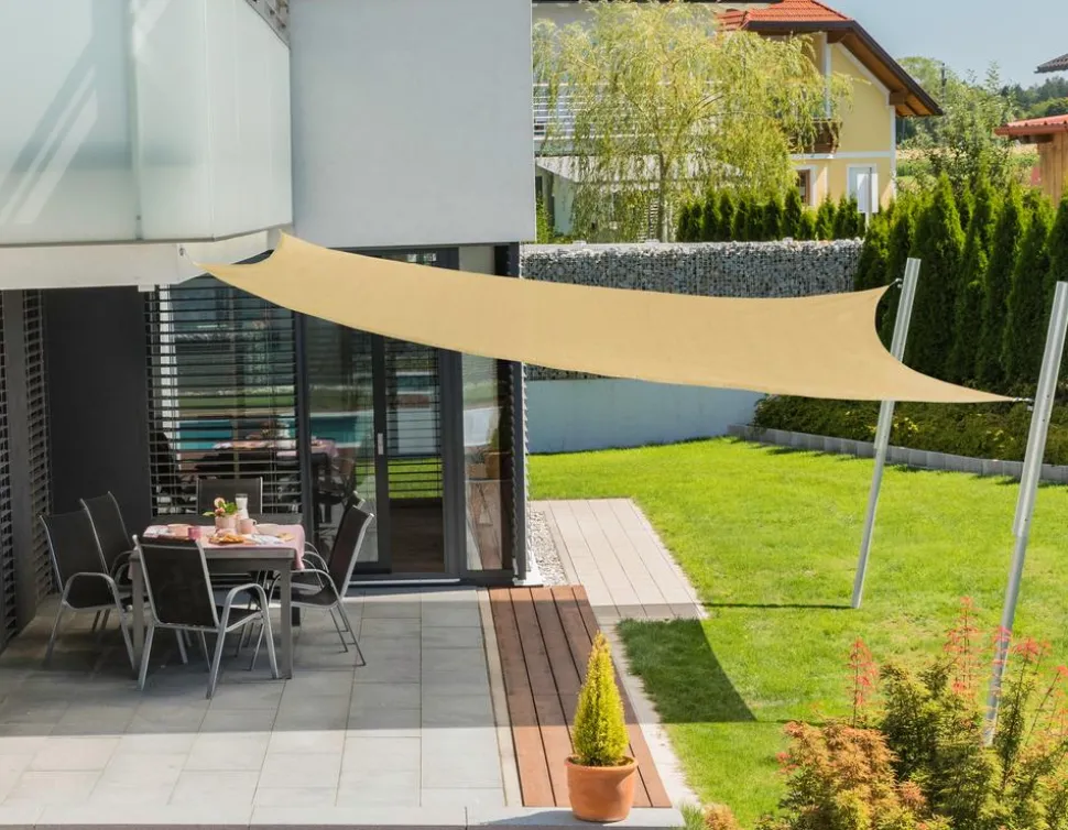 Windhager Sonnensegel Capri, quadratisch, ca. B400/T400 cm