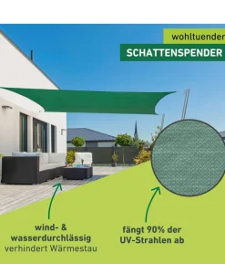 Windhager Sonnensegel Capri, rechteckig, ca. B400/T300 cm