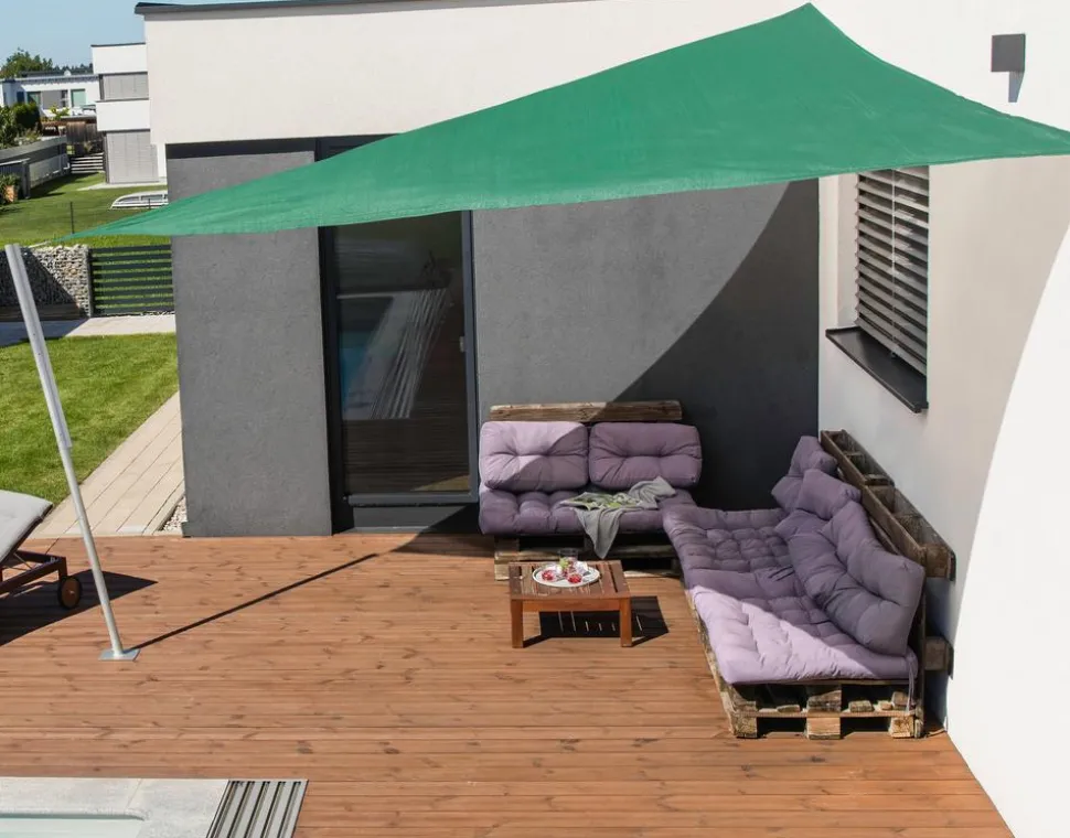 Windhager Sonnensegel Capri, dreieckig, ca. B500/T500 cm