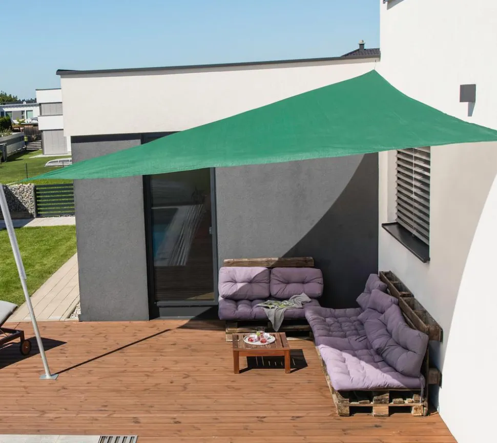 Windhager Sonnensegel Capri, dreieckig, ca. B500/T500 cm