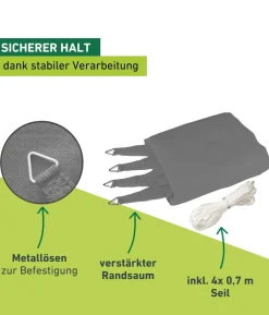Windhager Sonnensegel Capri, rechteckig, ca. B500/T400 cm