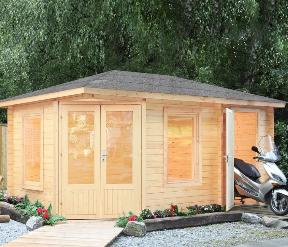Wolff Finnhaus Gartenhaus Anna 40-A/2, ca. B503/H284/T349 cm