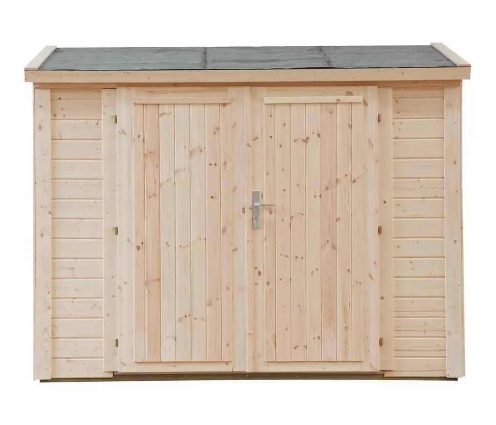 Wolff Finnhaus Premium Geräteschrank 20-D, ca. B260/H178/T122 cm