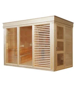Wolff Finnhaus Sauna Paradiso 2-Raum, ca. B329/H261/T229 cm