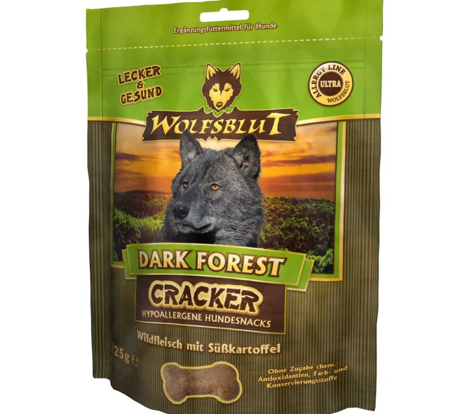 WOLFSBLUT Hundesnack Cracker Dark Forest Wild, 225 g