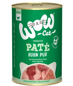 WOW® Cat Nassfutter für Katzen Adult, 6 x 400 g