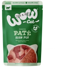 WOW® Cat Nassfutter für Katzen Multipack Premium Filets, Adult, 6 x 125 g