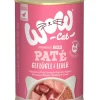 WOW® Cat Nassfutter für Katzen Premium Paté Junior, 6 x 400 g