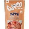 WOW® Cat Nassfutter für Katzen Premium Paté Adult, 12 x 125 g