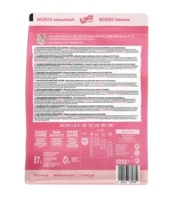 WOW® Cat Trockenfutter für Katzen, Junior, Geflügel & Karotten