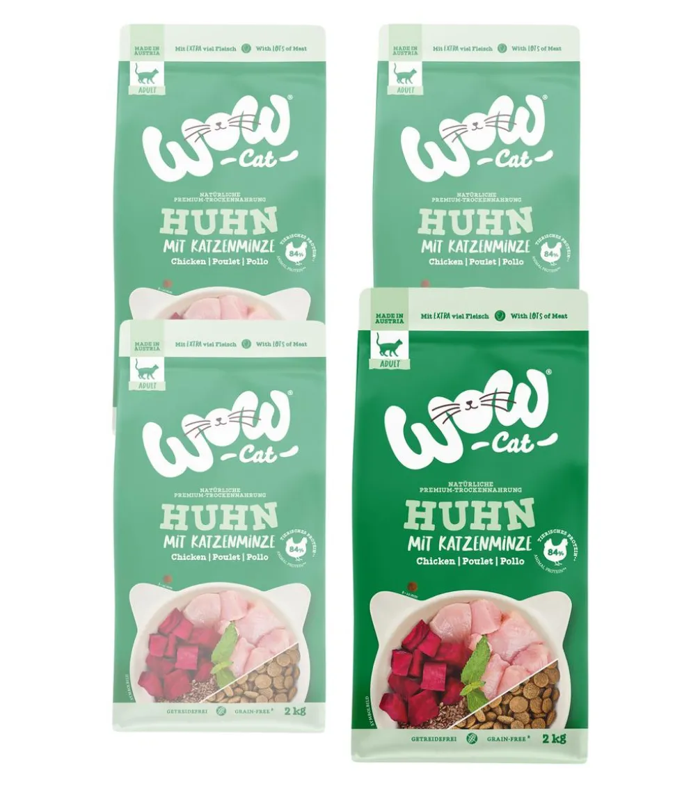 WOW® Cat Trockenfutter für Katzen, Adult
