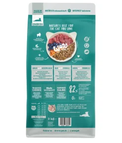 WOW® Cat Trockenfutter für Katzen Senior, Lamm & Leinsamen