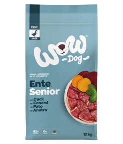 WOW® Trockenfutter für Hunde Mini Senior, Ente