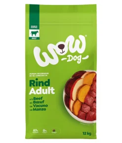 WOW® Trockenfutter für Hunde Mini Adult, Rind