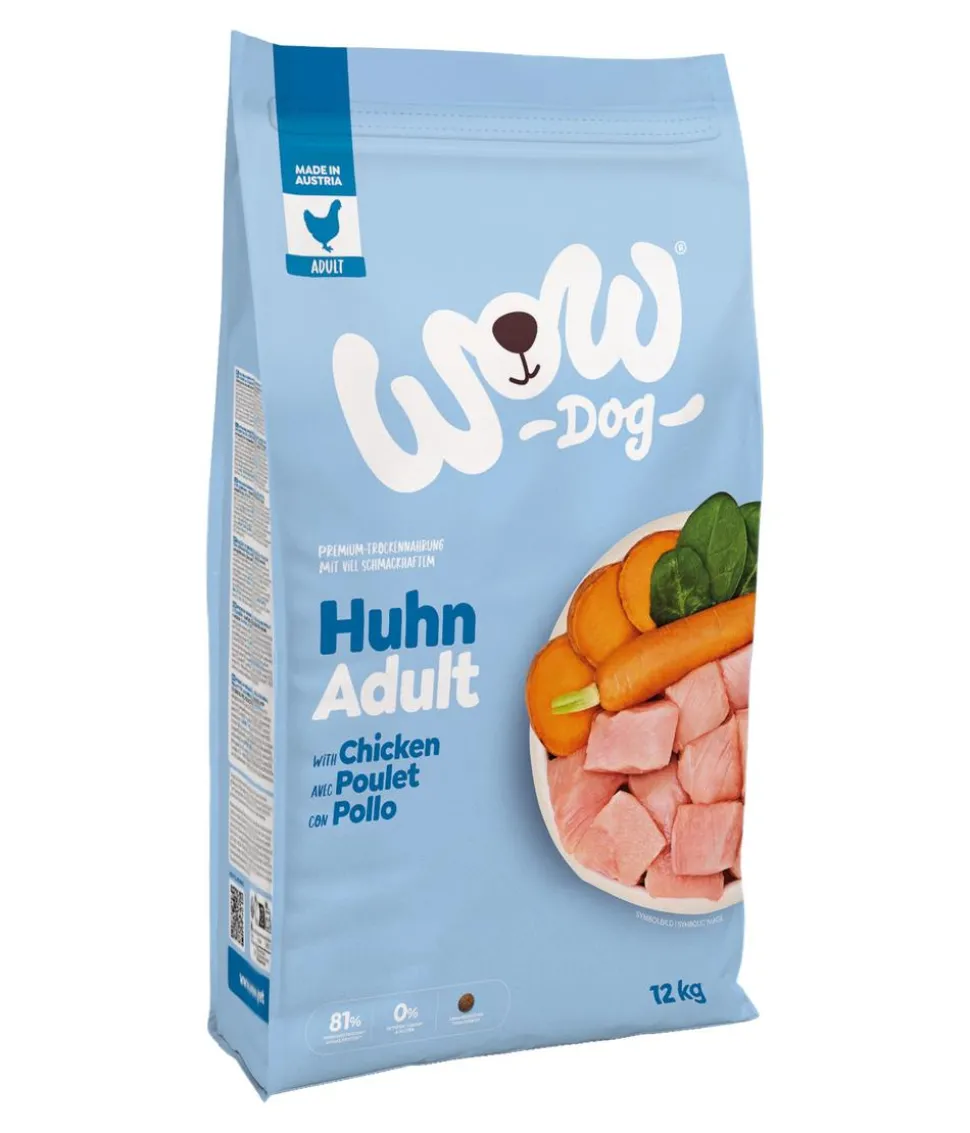 WOW® Trockenfutter für Hunde Mini Adult, Huhn
