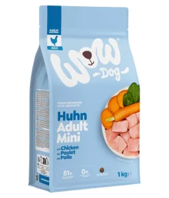 WOW® Trockenfutter für Hunde Mini Adult, Rind