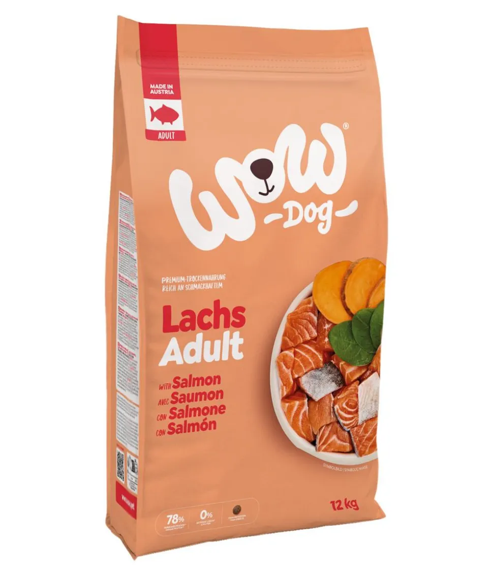 WOW® Trockenfutter für Hunde Mini Adult, Lachs
