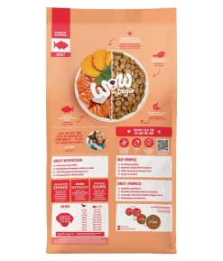 WOW® Trockenfutter für Hunde Mini Adult, Lachs