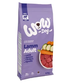 WOW® Trockenfutter für Hunde Mini Adult, Lamm