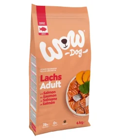 WOW® Trockenfutter für Hunde Mini Adult, Lachs