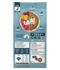 WOW® Trockenfutter für Hunde Mini Senior, Ente