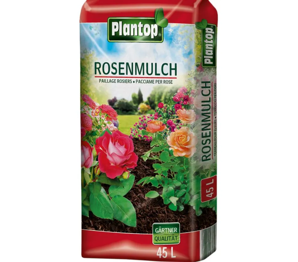 Ziegler Plantop Rinden-Rosenmulch, 45 l